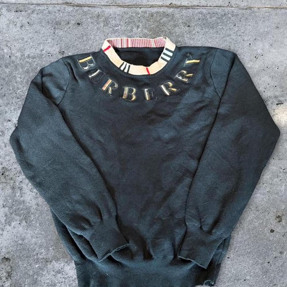 Vintage Archive Burberry Knit Sweater – Women’s Small